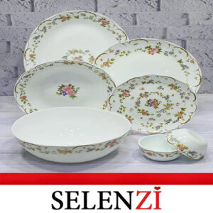 سرویس آرکوپال 6 نفره قالب نیلوفری کد 73