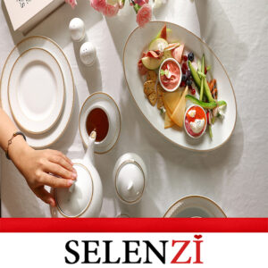 سرویس چینی زرین 12 نفره نورا درجه یک