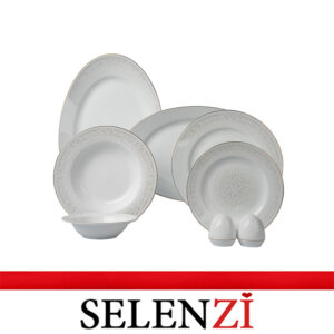 سرویس چینی زرین 6 نفره سیلوان درجه یک