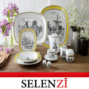 چینی زرین 12 نفره ویلیج کواترو درجه عالی