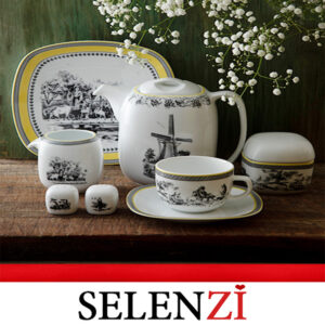 چینی زرین 12 نفره ویلیج کواترو درجه یک