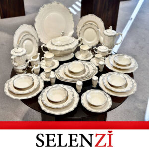 سرویس چینی 18 نفره الیزابت آرشیدا پلاتین