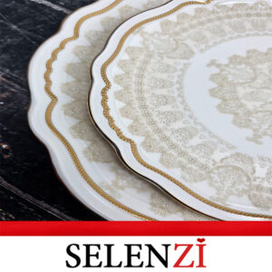 چینی توس 6 نفره الیزابت طرح سباستین