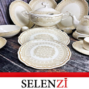 چینی توس 12 نفره الیزابت طرح سباستین